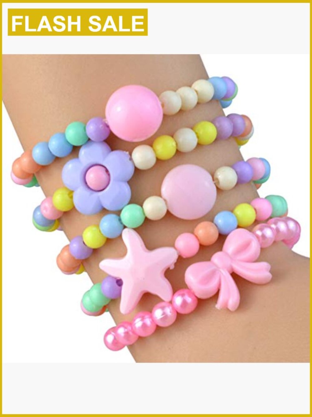20Pcs Princess Necklace Bracelet Set for Women Dress Up Party Favors - Picture 4 of 5